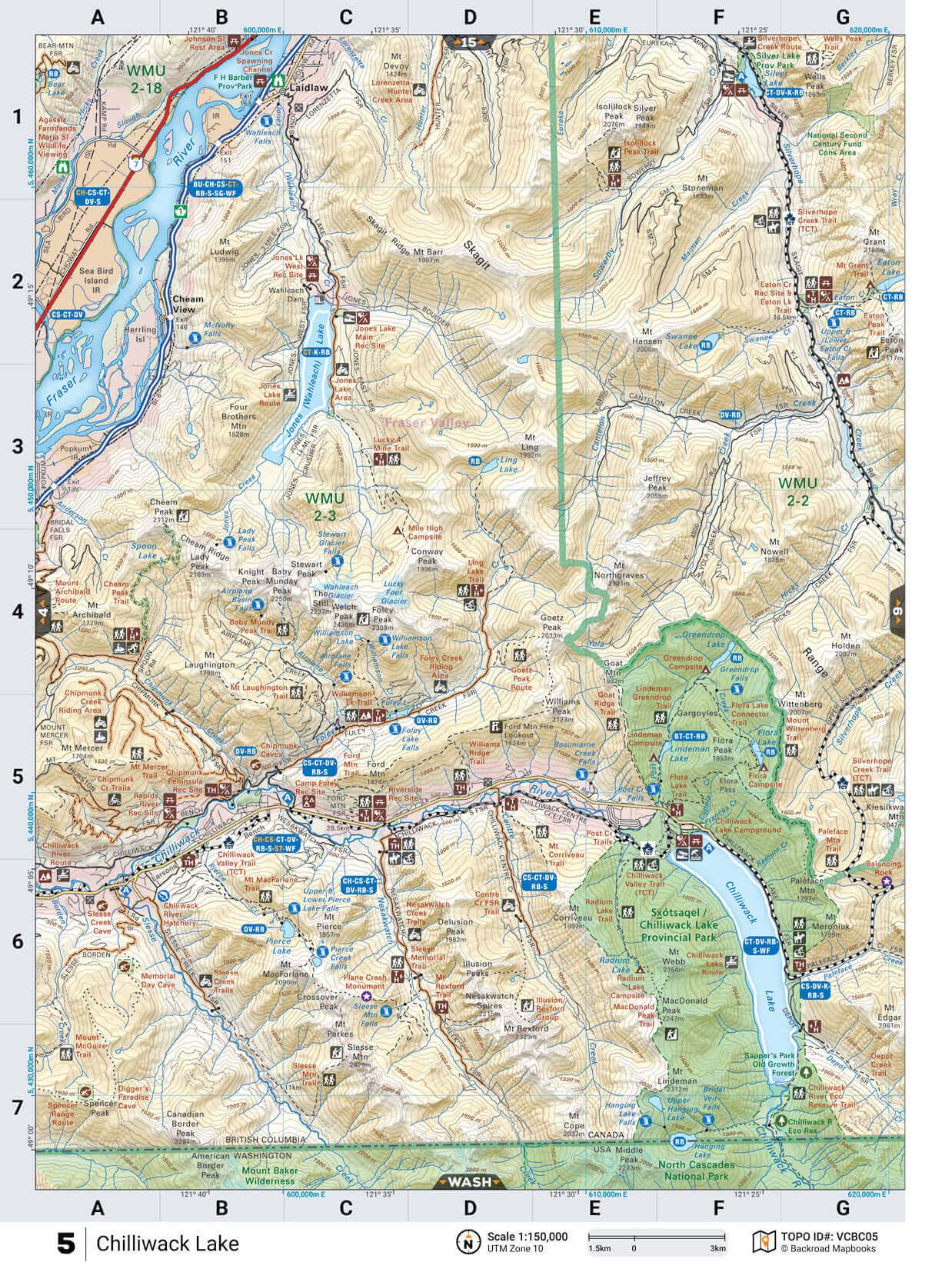 Backroad Maps Vancouver, Coast & Mountains BC Backroad Mapbook ...