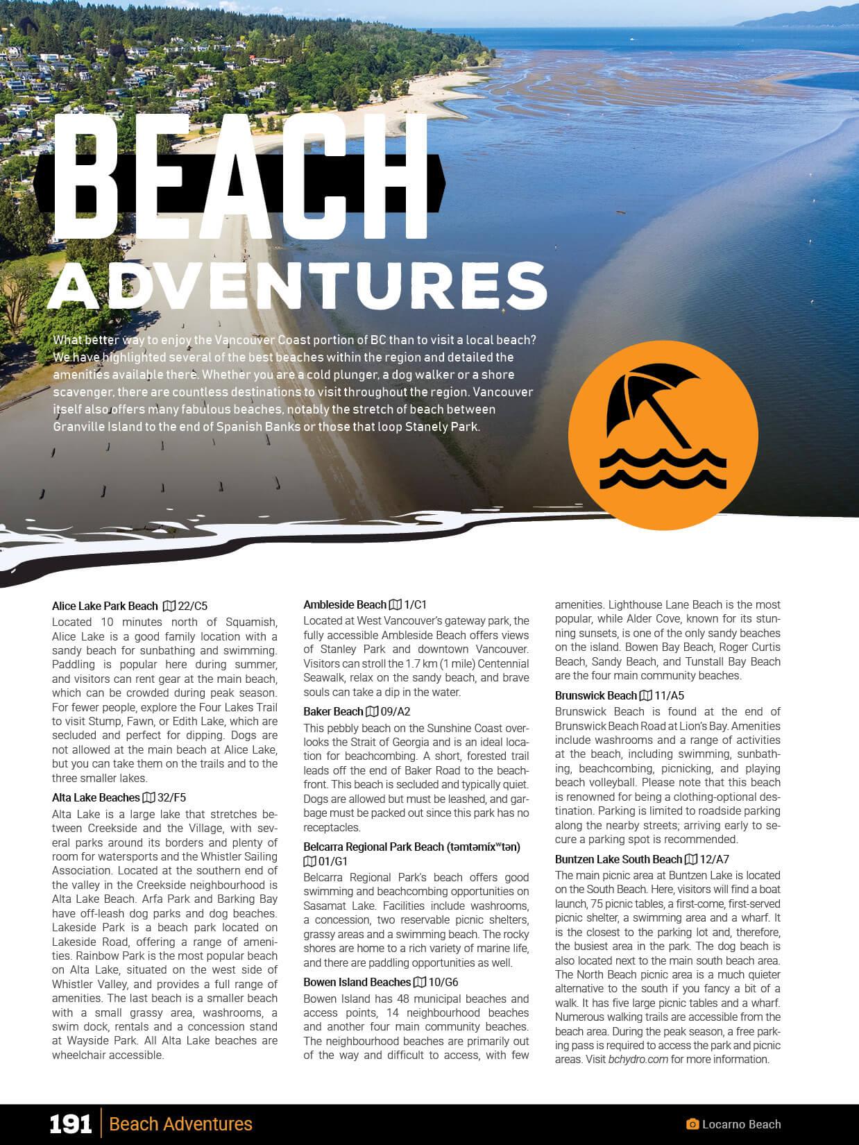 Backroad Maps Vancouver, Coast & Mountains BC Backroad… – Leapfrog Outdoor
