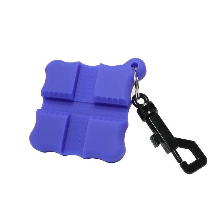 Purple flex arrow puller with keychain clip for archery, Leapfrog Outdoor Sports