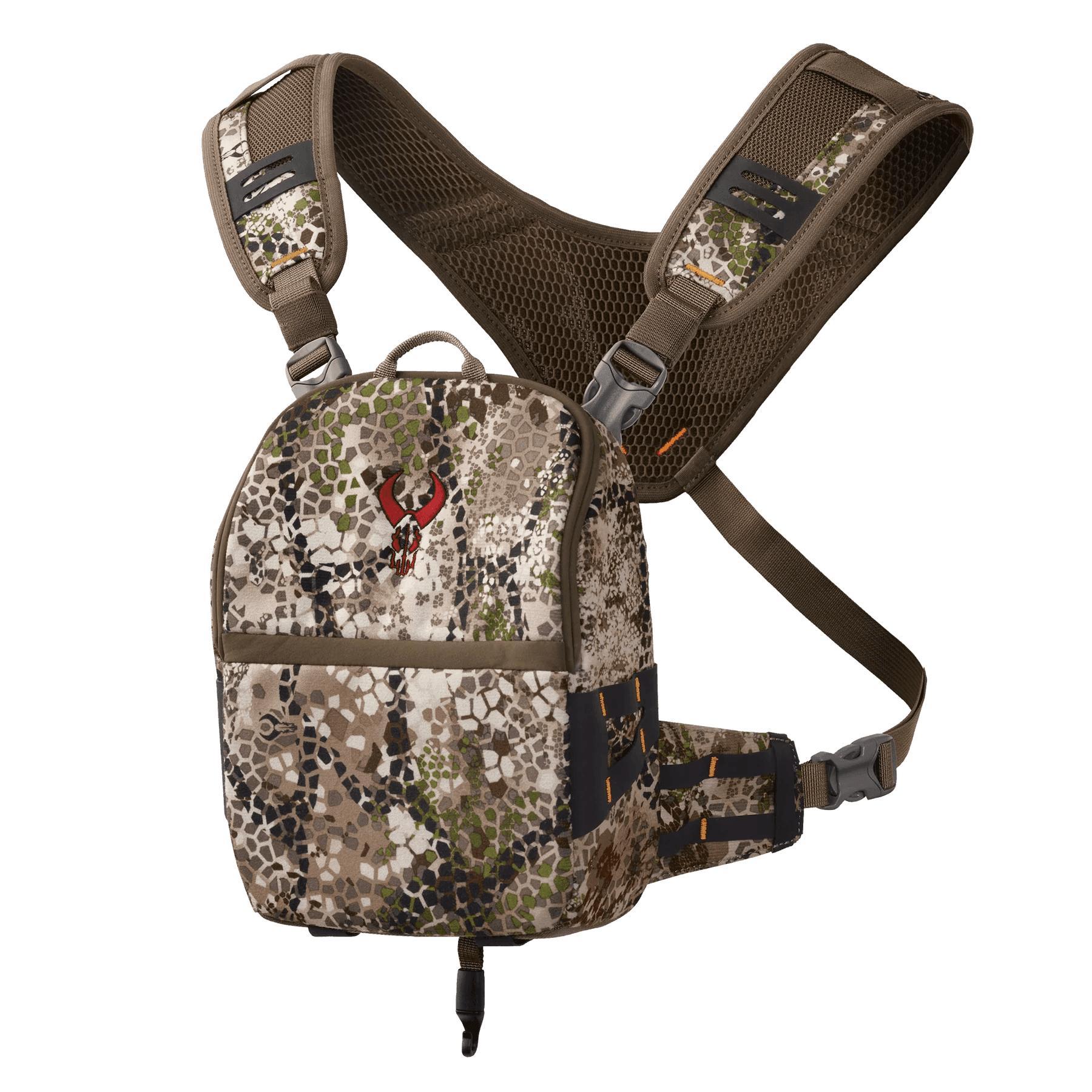 Badlands Bino Mag 2 camouflage binocular harness with mesh padded straps