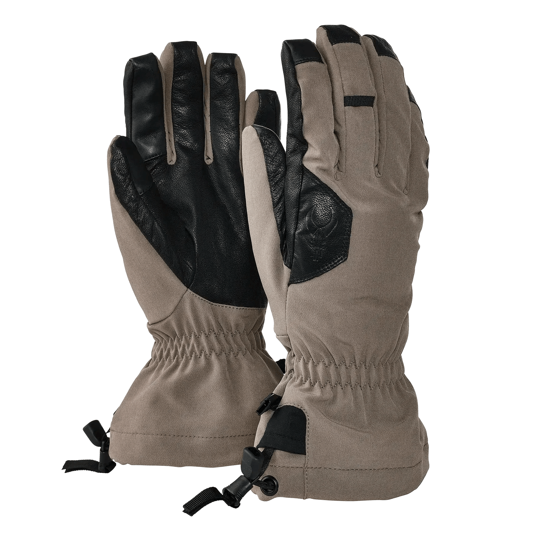 Badlands Convection Glove pair, tan and black, insulated outdoor sports gloves