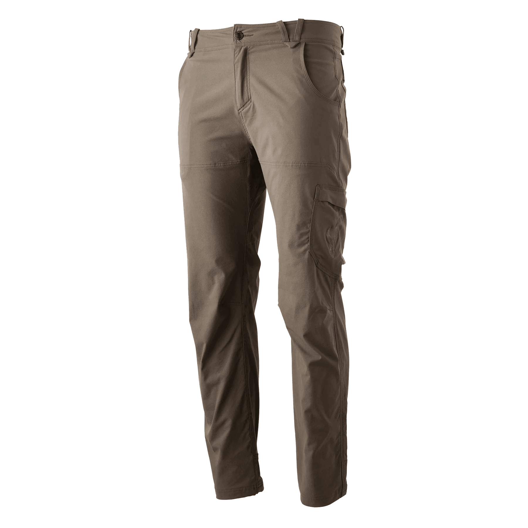 Brown Badlands Scree Pants with cargo pocket for outdoor and hiking use