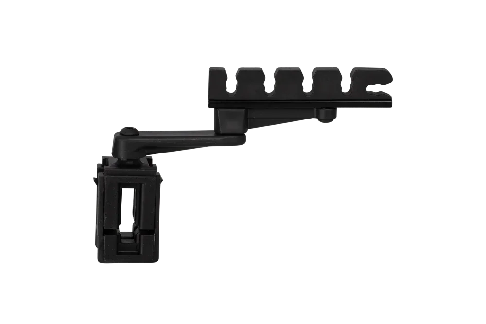 Black Bear Archery leather Kodiak quiver accessory for bows on white background