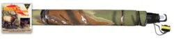 Berry Thunder Bugle elk call with camouflage cover and product packaging