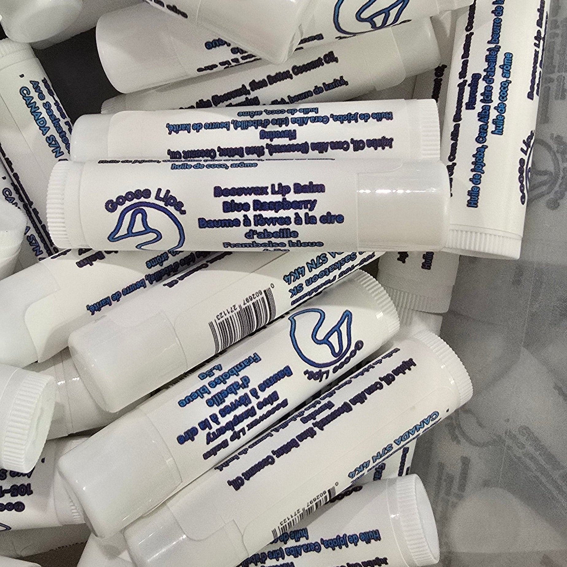 GooseLips Blue Raspberry Lip Balm (Buy 3 Get 2 Free)