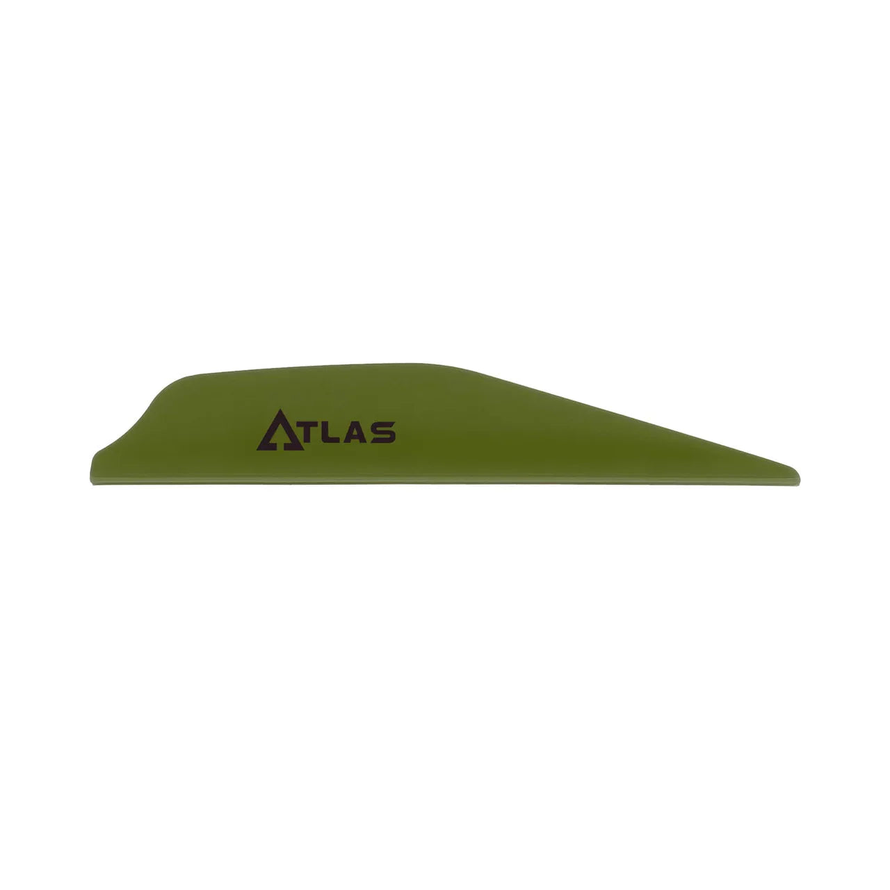 Green ATLAS arrow vane with logo on white background
