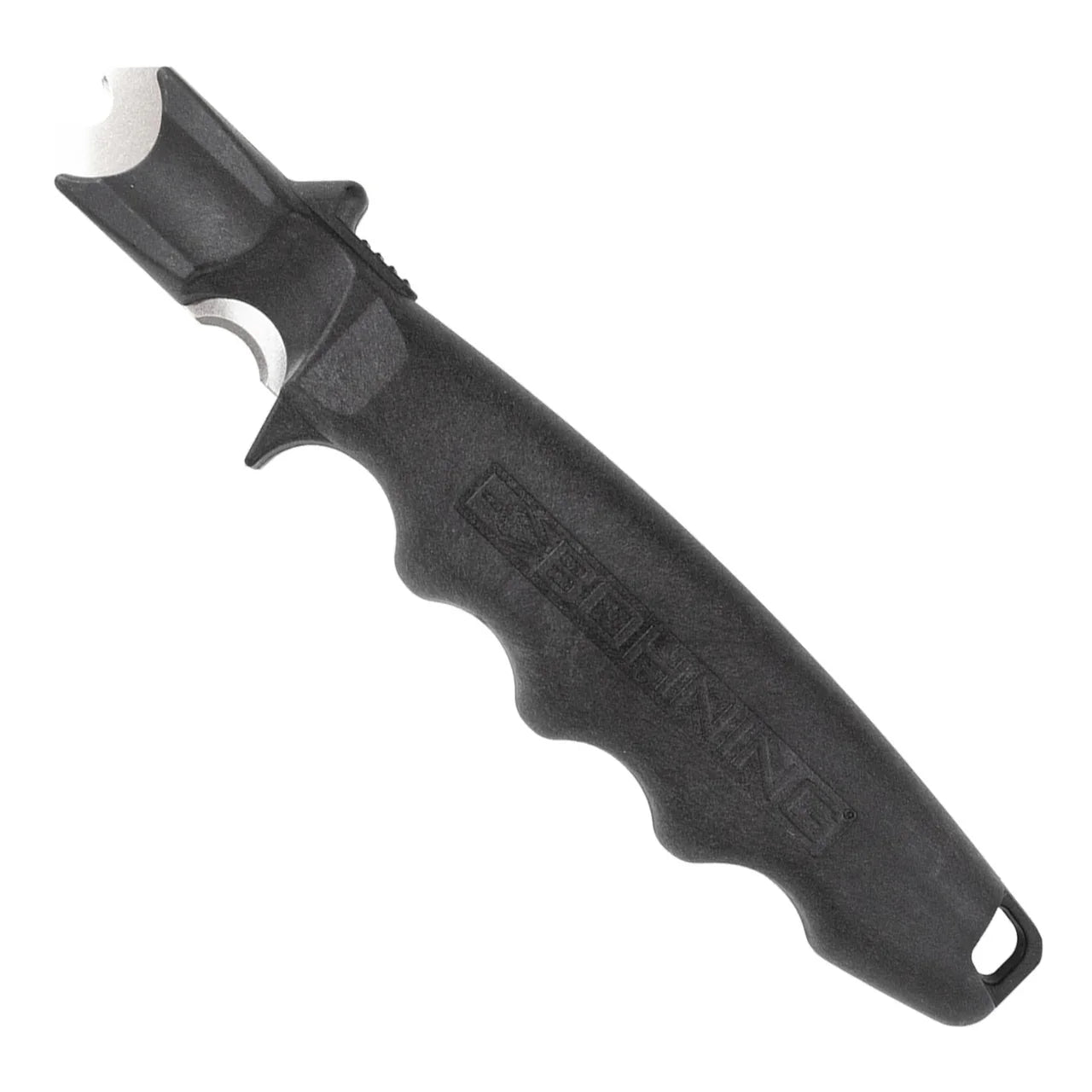 Bohning black arrow shaft cutter with ergonomic handle on white background