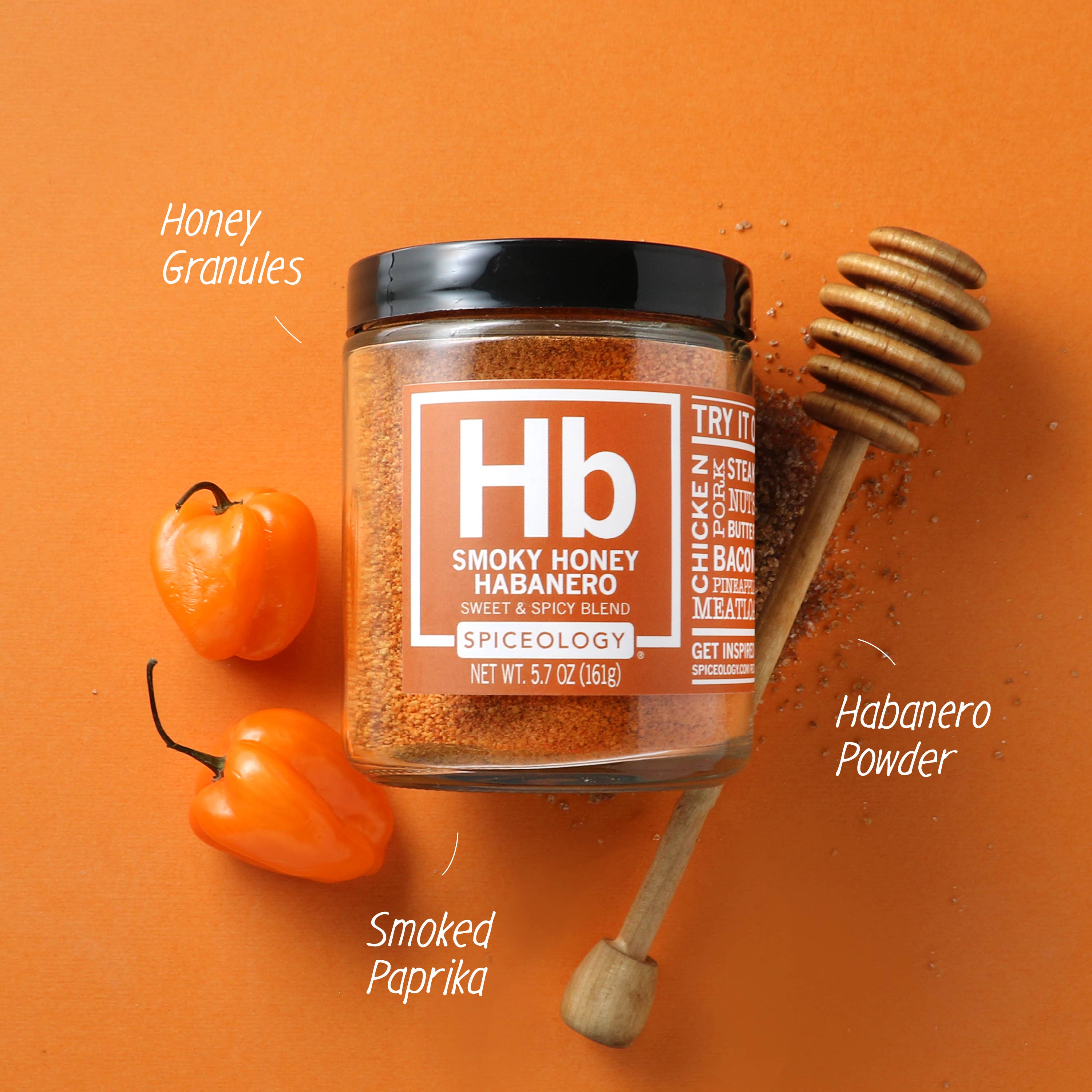 Spiceology - Smoky Honey Habanero | Sweet & Spicy Rub - Image 3