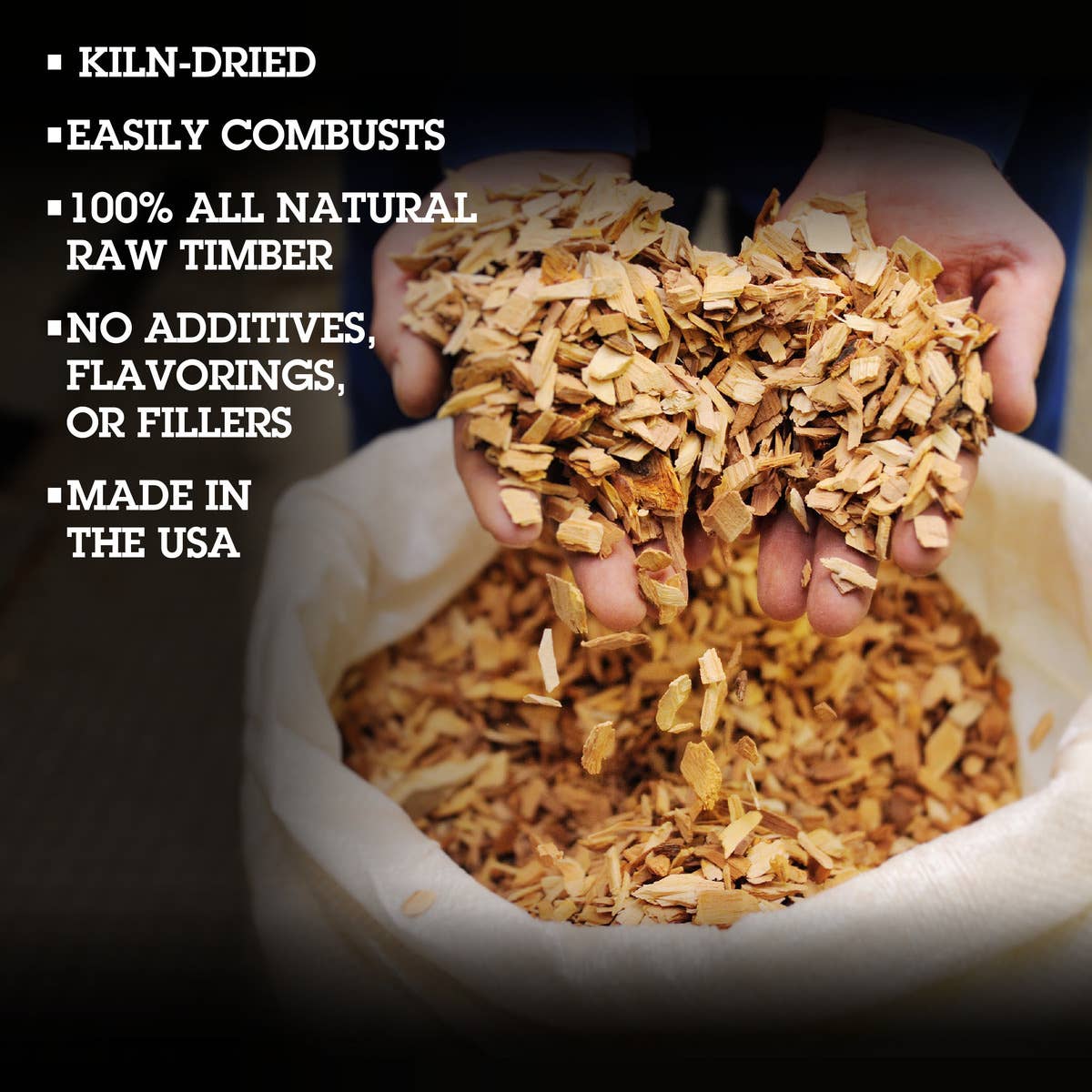 Camerons Coarse Mesquite Smoking Wood Chips – 260 cu. in. - Image 5