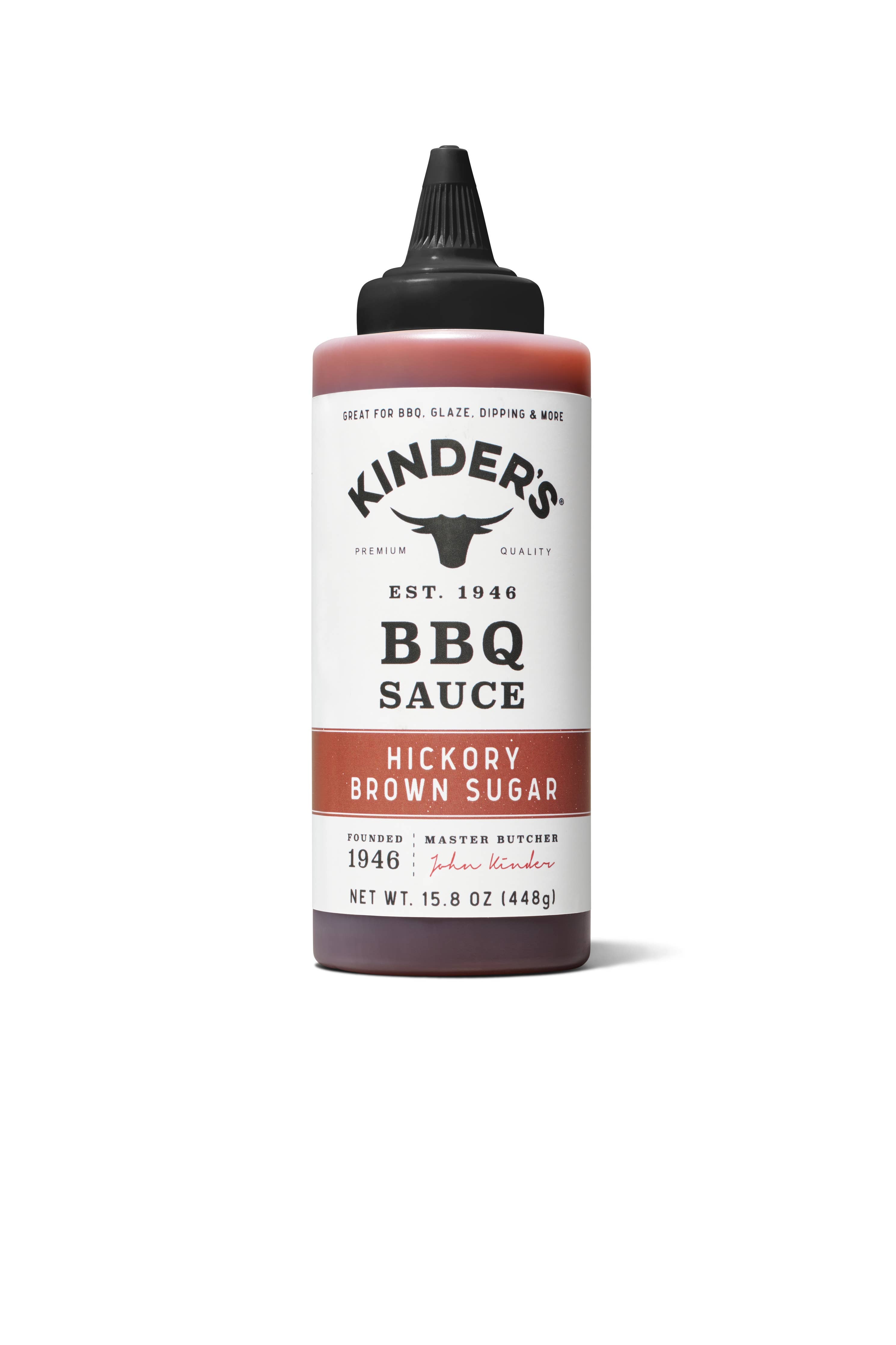 Kinder's Hickory Brown Sugar BBQ Sauce bottle