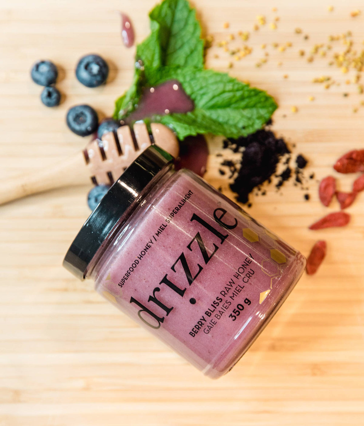 Drizzle Honey Berry Bliss Superfood Honey – 350 g - Image 2