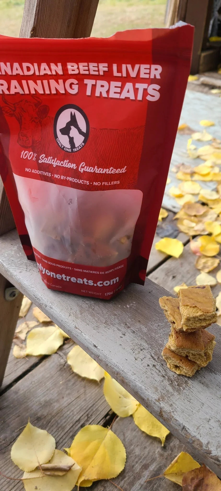 Only One Treats Canadian Beef Liver Training Treats 170g