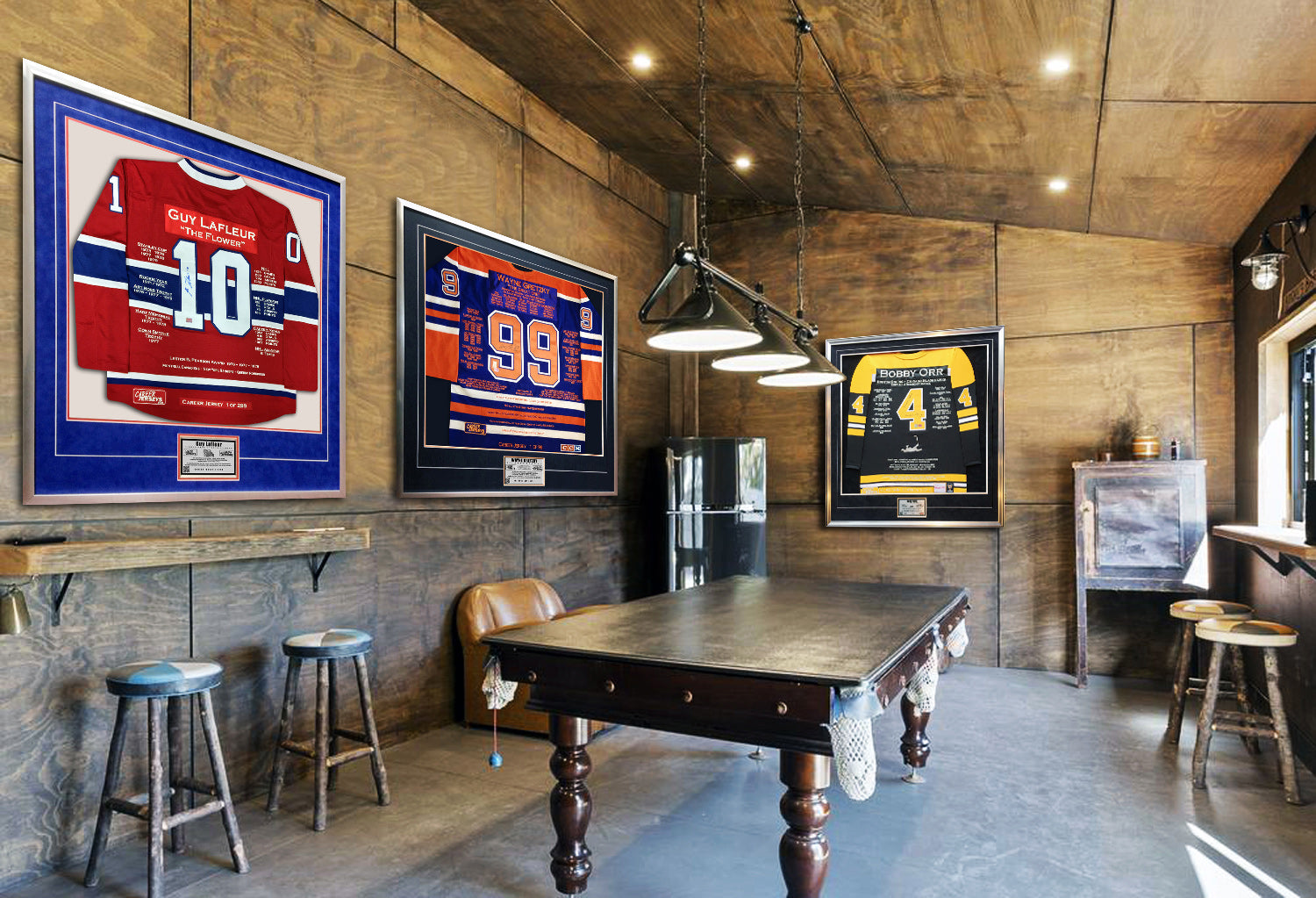 GUY LAFLEUR THE FLOWER EDITION #1 OF 10 RED CAREER JERSEY