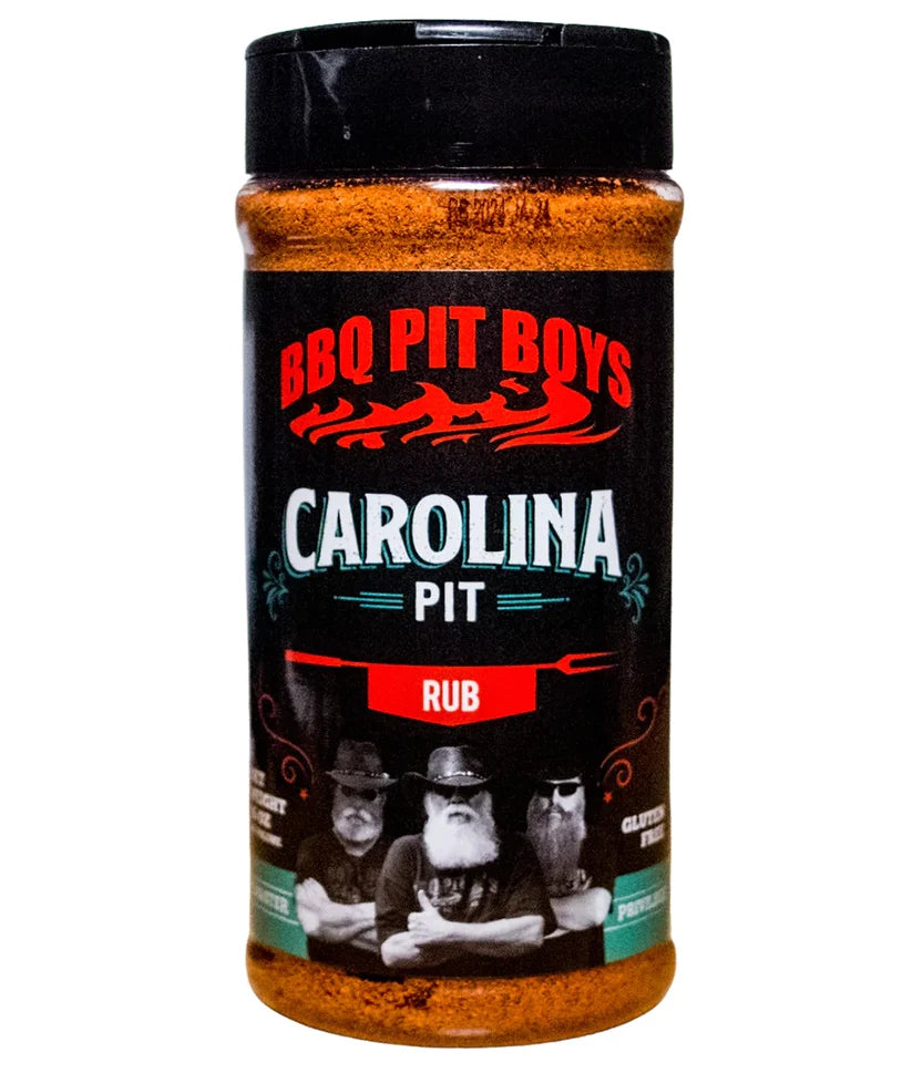 BBQ Pit Boys Carolina Pit Powder BBQ Rub 380 g for pulled pork, ribs, chicken and Carolina-style barbecue