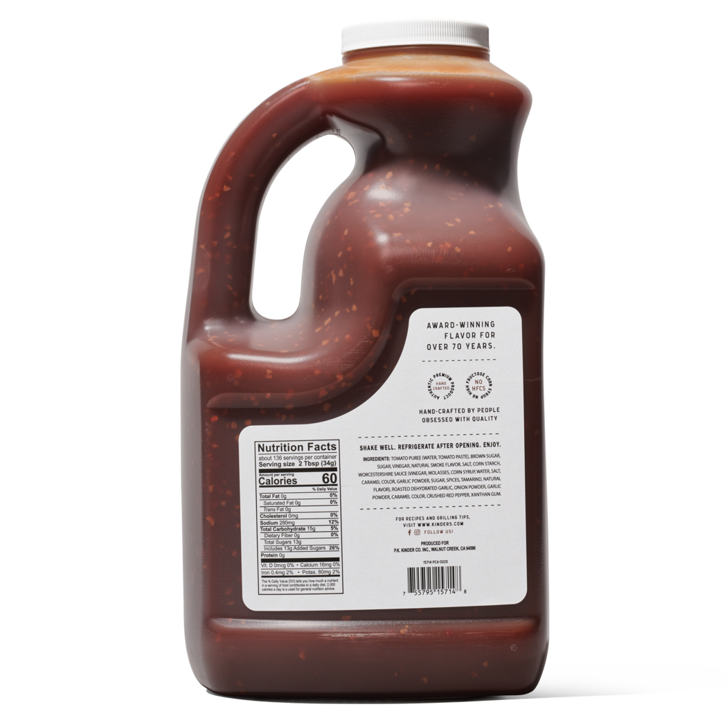 Kinder's Roasted Garlic BBQ Sauce (Foodservice) - Image 2