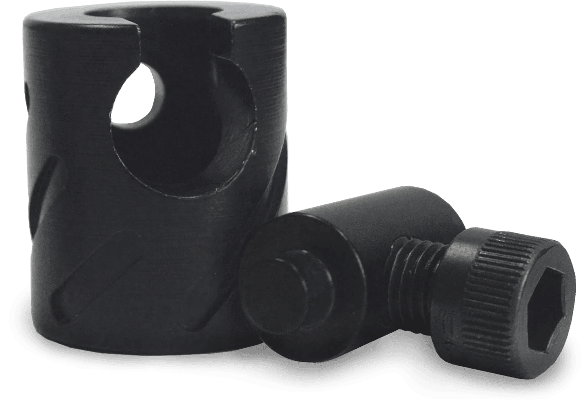 CBE Archery Torx stabilizer quick disconnect mount and bolt, black metal hardware