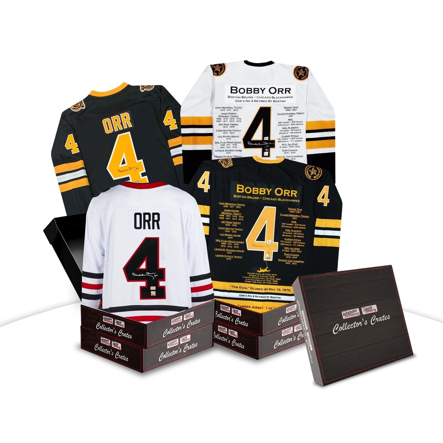 COLLECTOR'S CRATE - BOBBY ORR SUPER SERIES - LIMITED TO 10