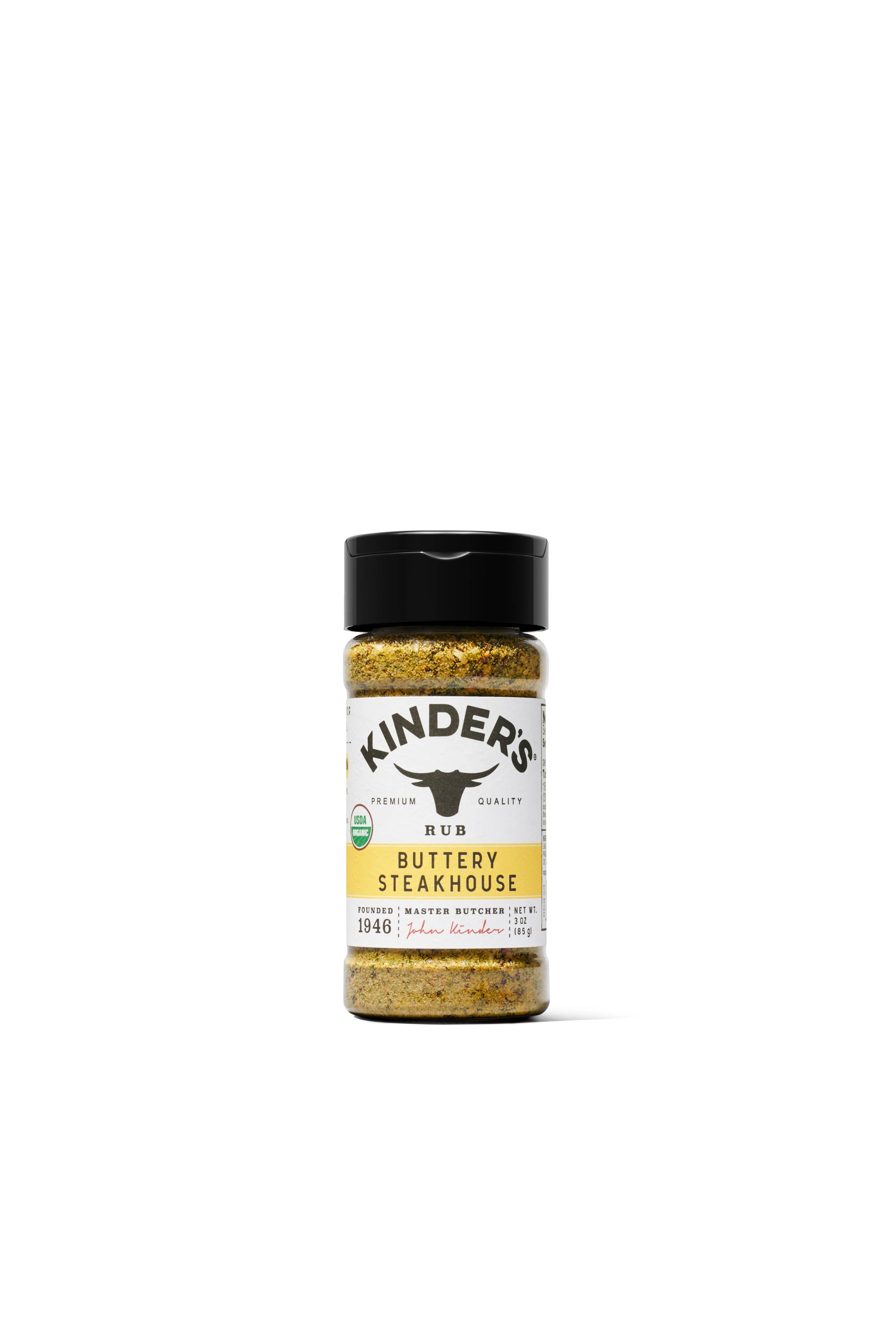 Kinder's Organic Buttery Steakhouse Seasoning