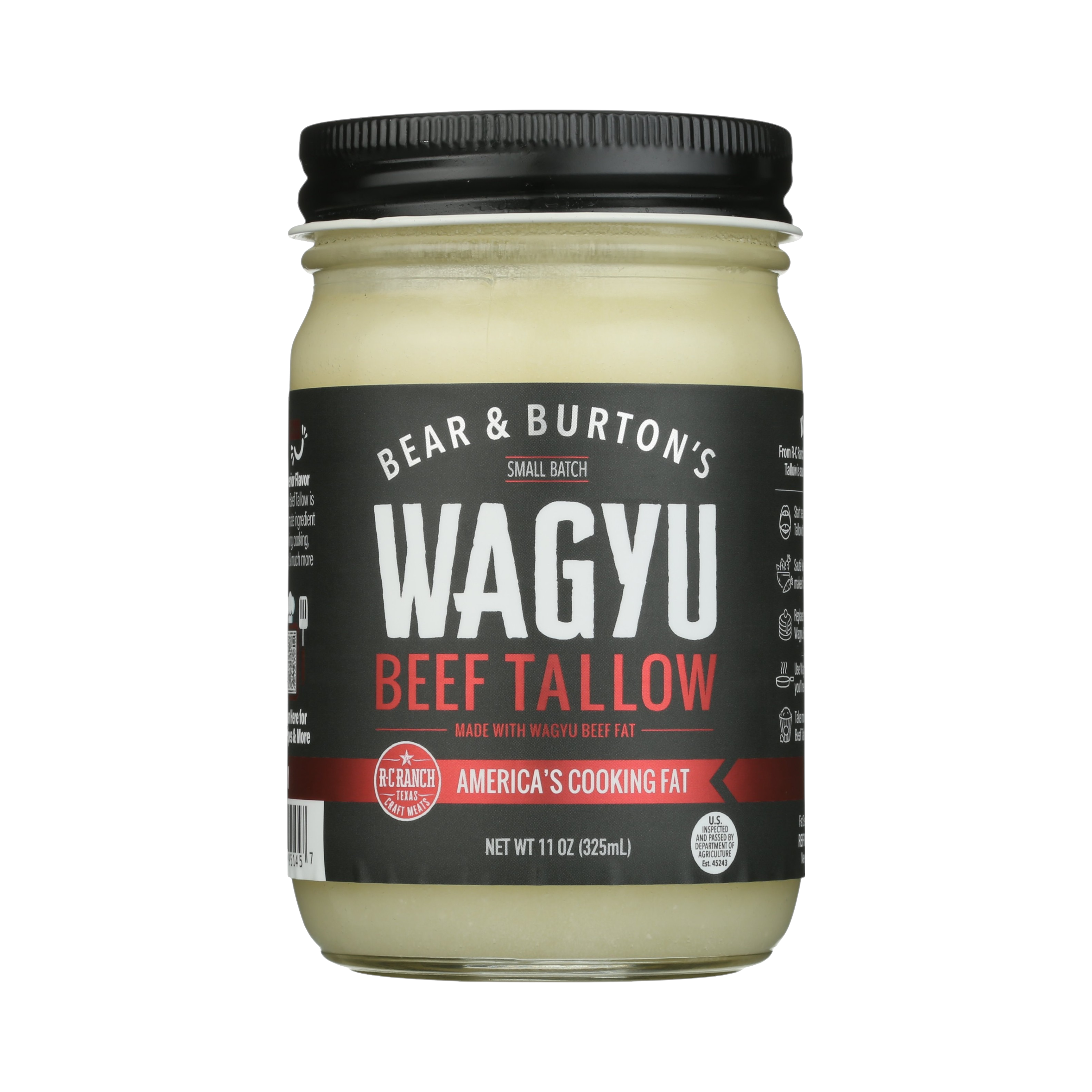 Bear & Burton's x RC Ranch Wagyu Beef Tallow | Premium Cooking Fat ...