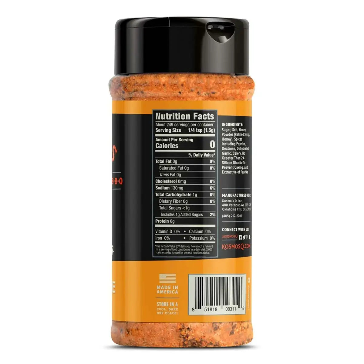 Kosmos Q Killer Bee Honey Seasoning 13.2 oz - Image 3