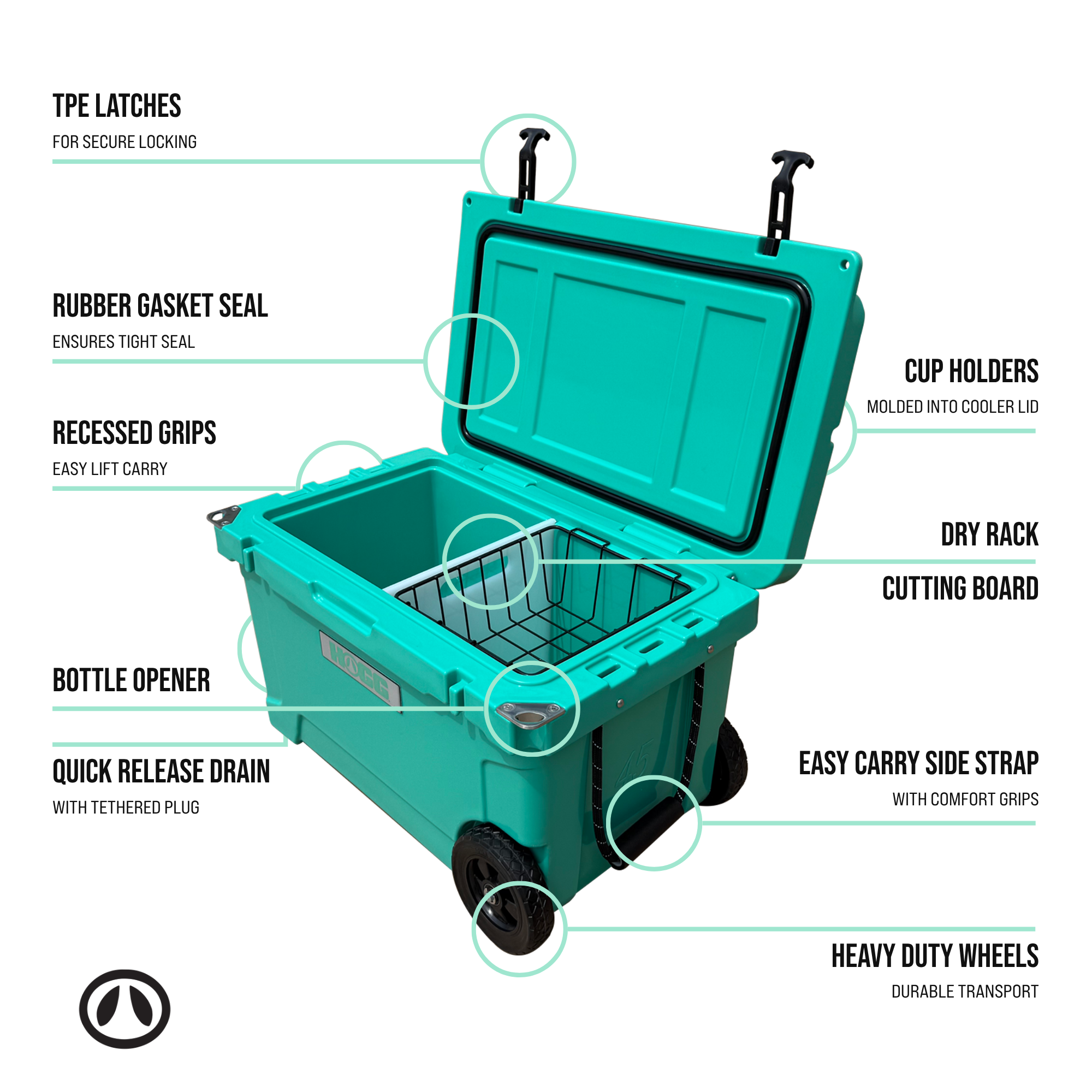 Hogg Outfitters - 45QT Cooler - Image 13