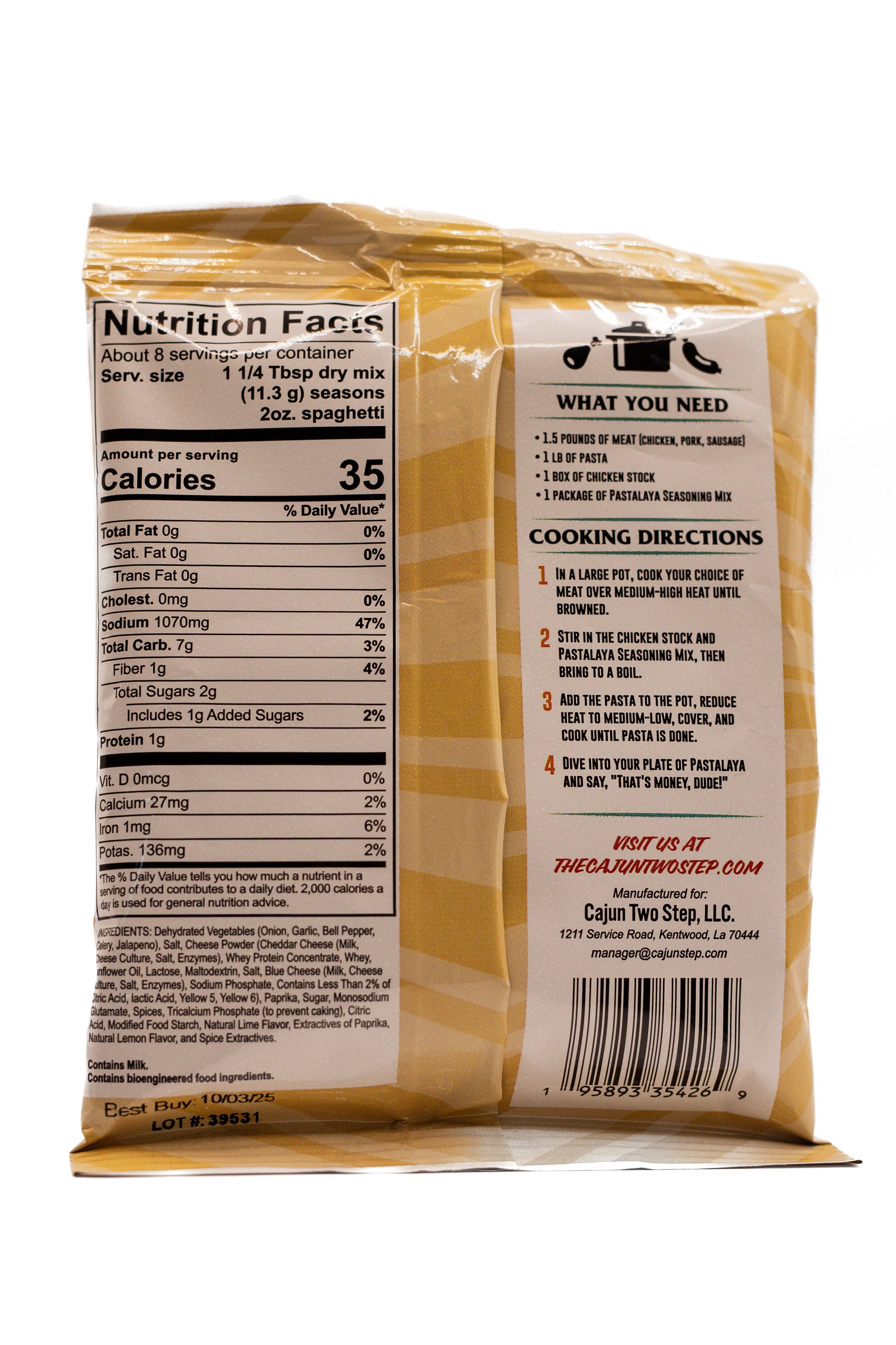 Cajun Two Step Pastalaya Pasta Mix - Image 2