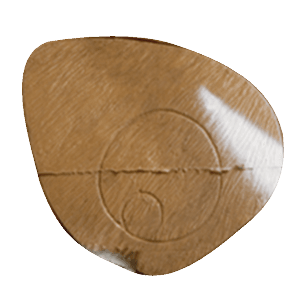 Delta McKenzie archery antelope 3D target replacement core, brown foam, scored rings