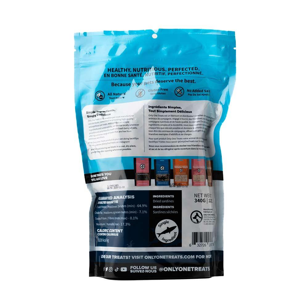Only One Treats Dried Sardines 340g