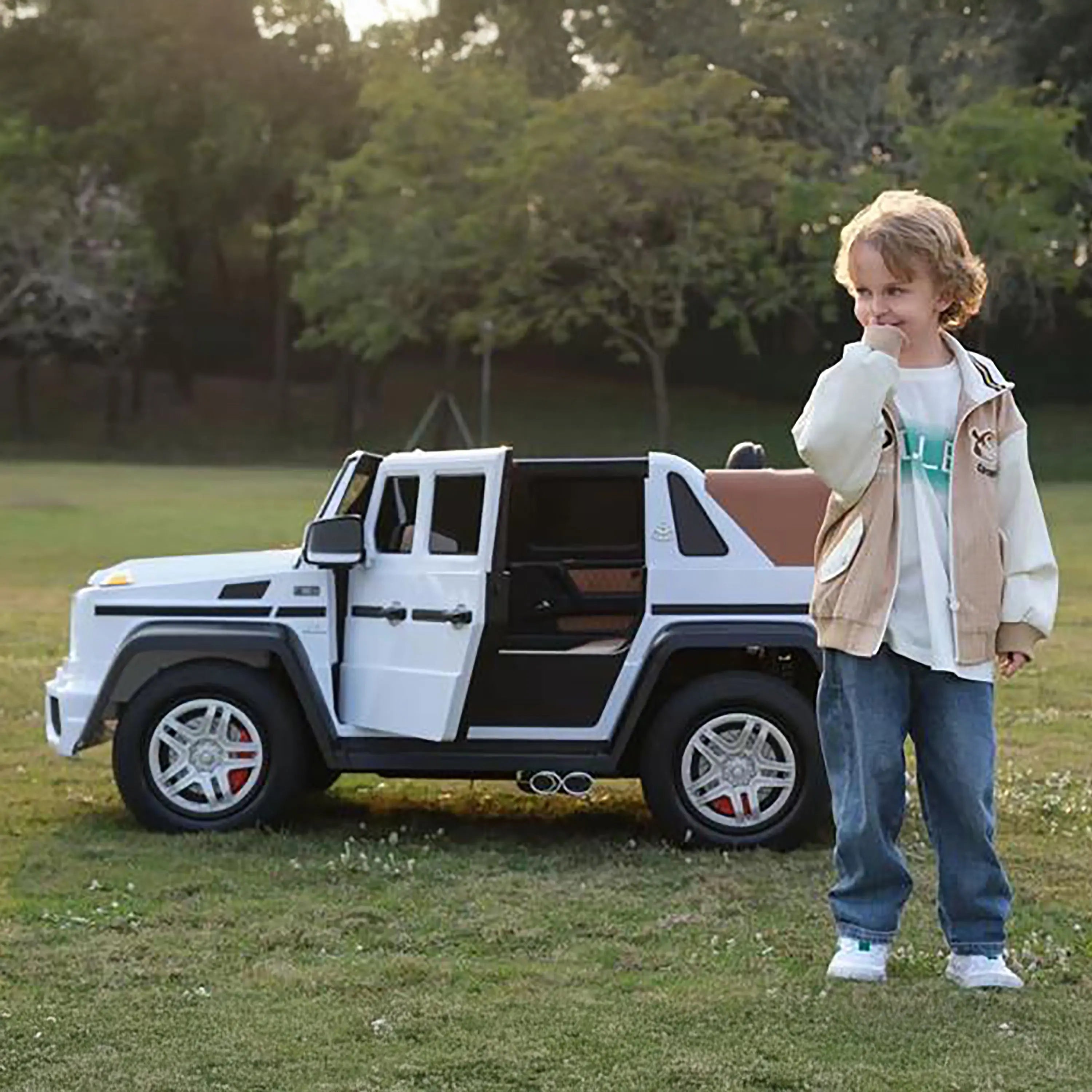 24V Mercedes Maybach G650 Brushless Motor Ride-on - Image 17