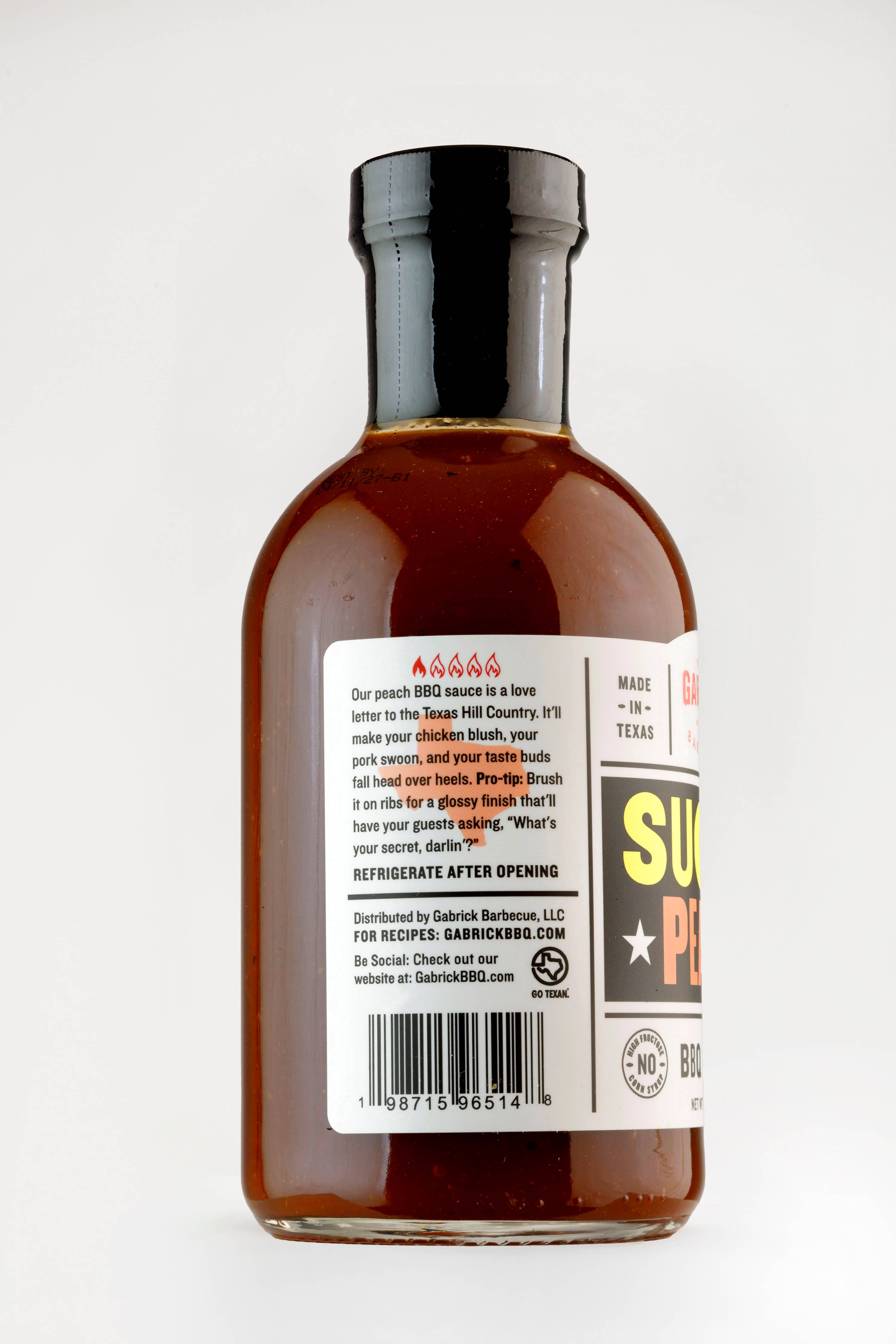 Gabrick BBQ Sauce Co. Sugar Peach BBQ Sauce - Image 4
