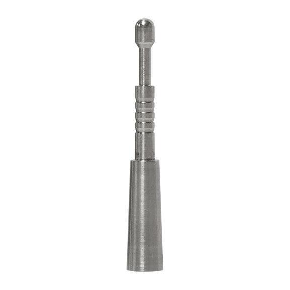 Easton Archery 4mm titanium half-out insert for arrows, single metal arrow insert