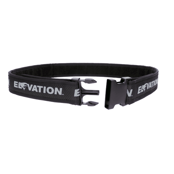 Elevation Archery Pro Shooter's black adjustable belt with quick-release buckle