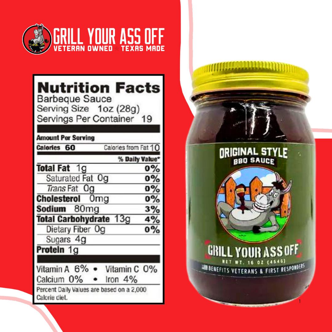 Grill Your Ass Off - Original BBQ Sauce