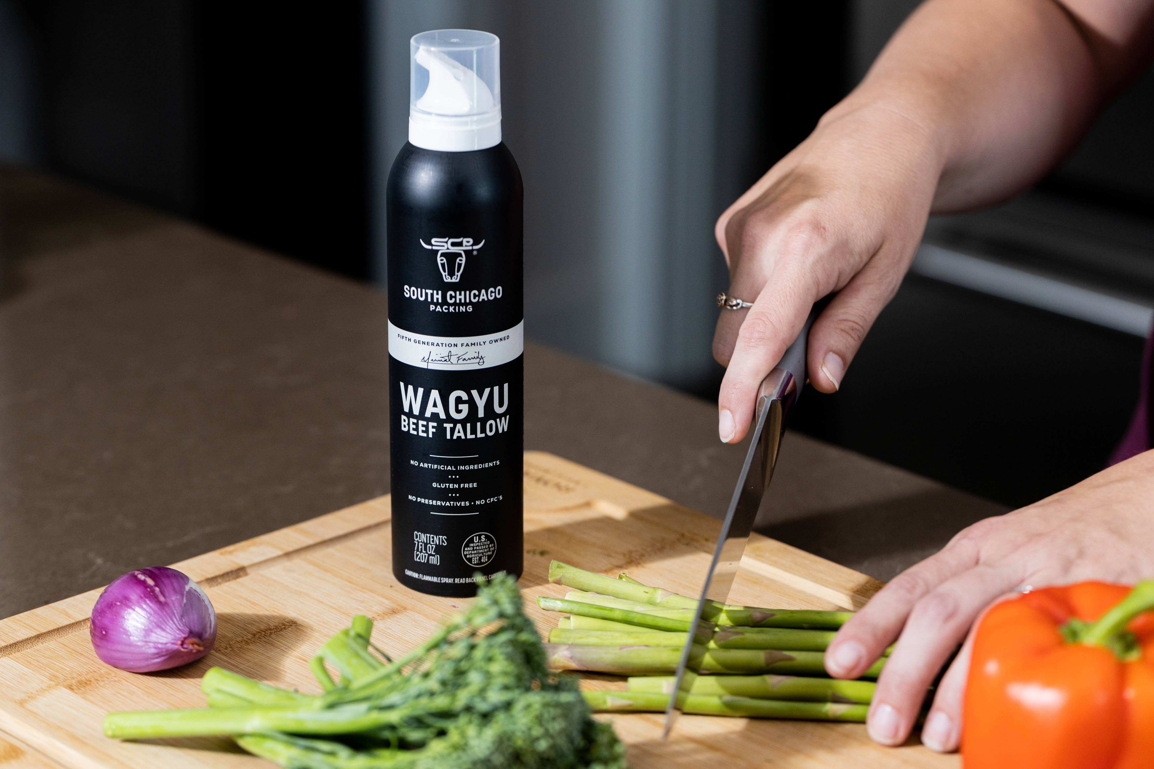 South Chicago Packing Wagyu Beef Tallow Cooking Spray - Image 3