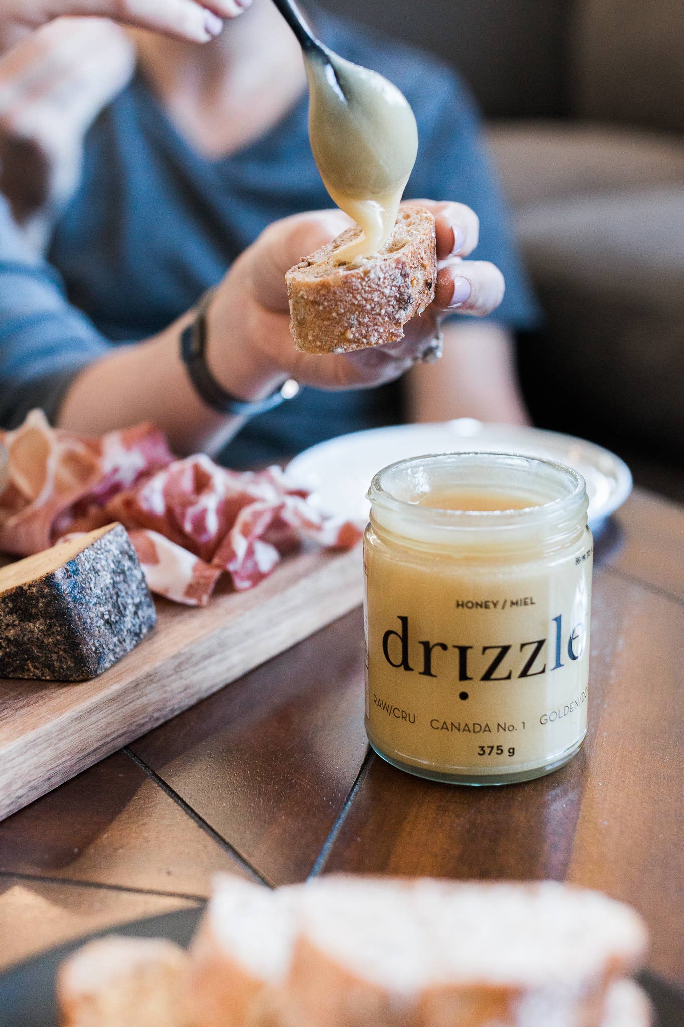 Drizzle Honey Golden Raw Honey - Image 5