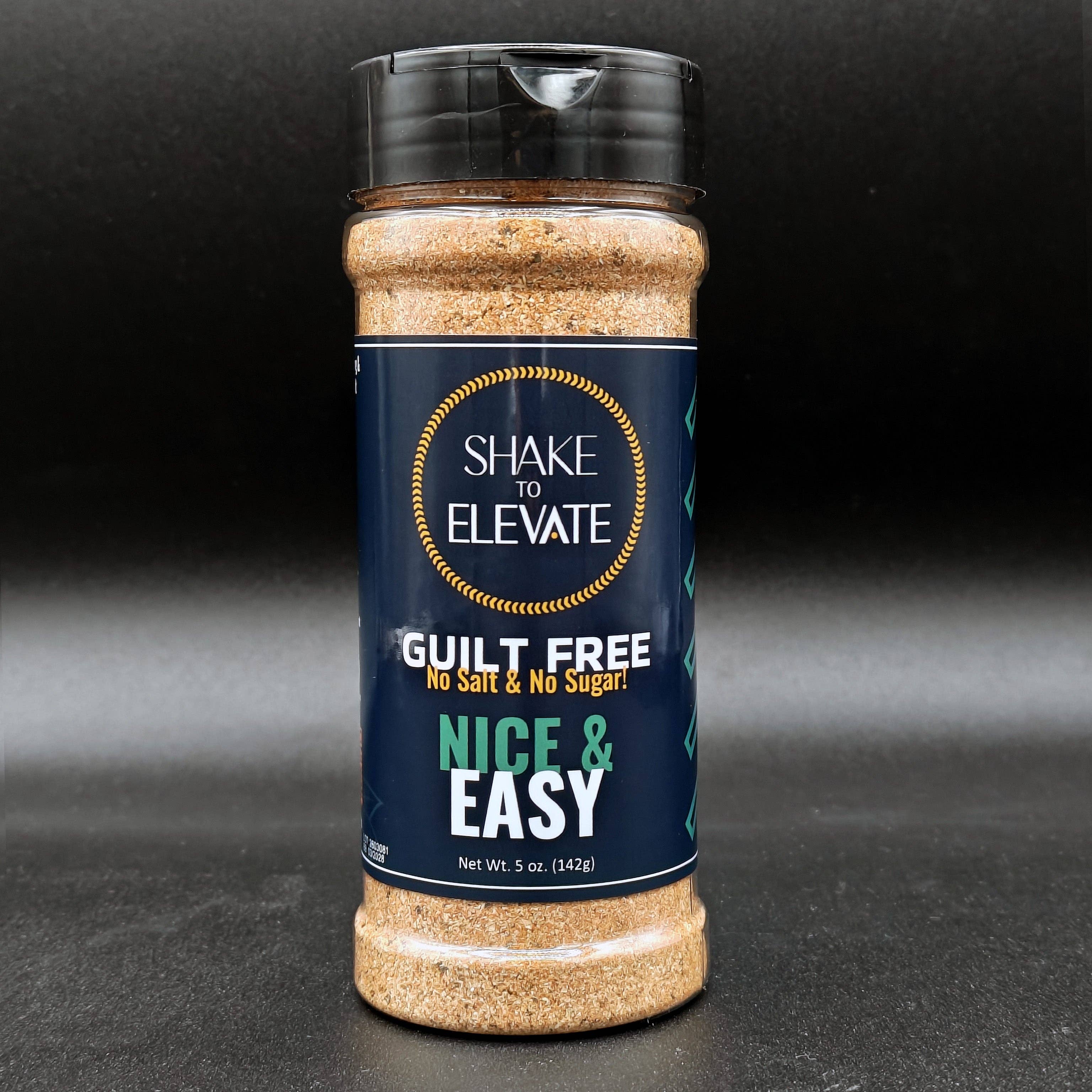 Shake to Elevate Guilt Free Nice & Easy No Salt & No Sugar Seasoning - Image 6