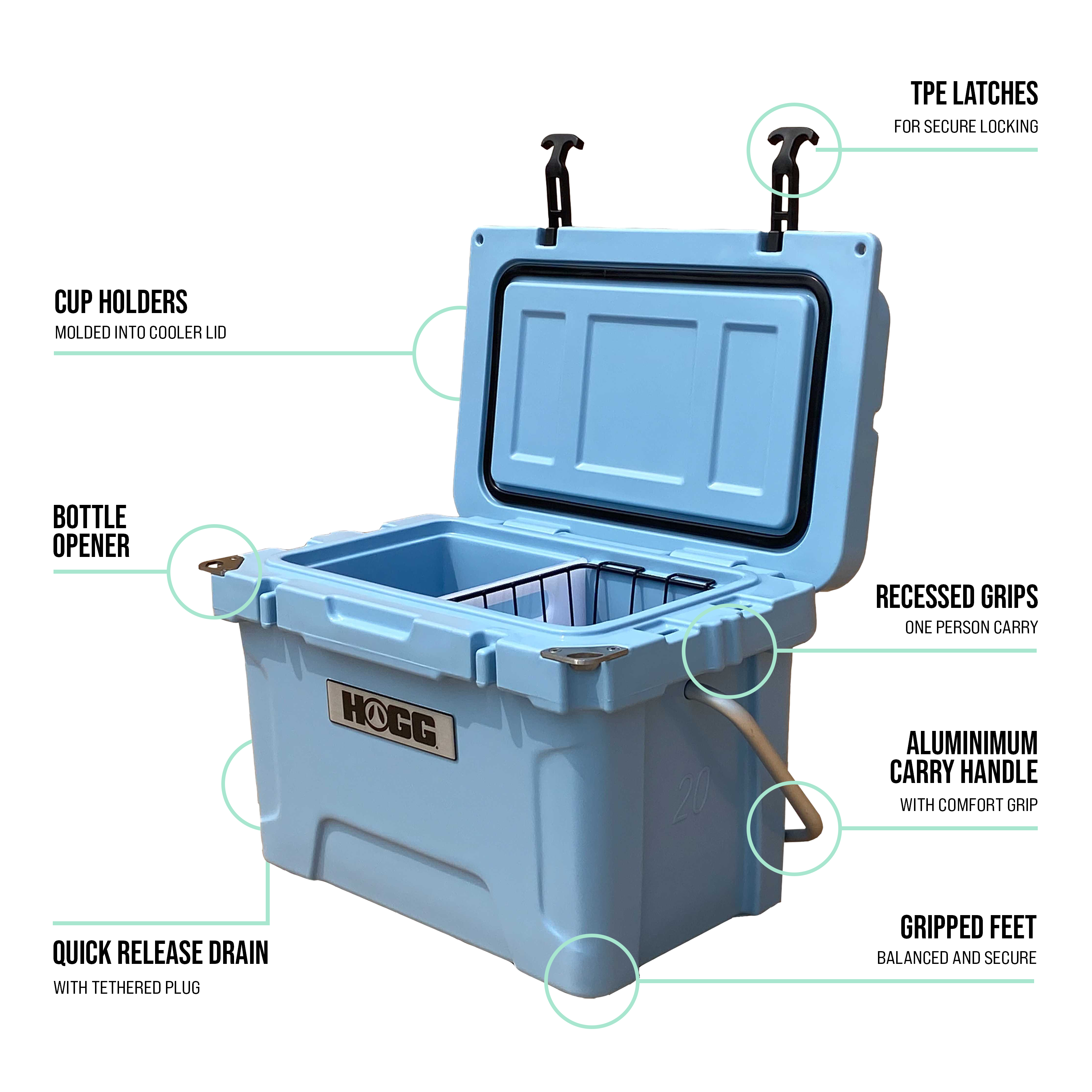 Hogg Outfitters - 20QT Cooler - Image 12