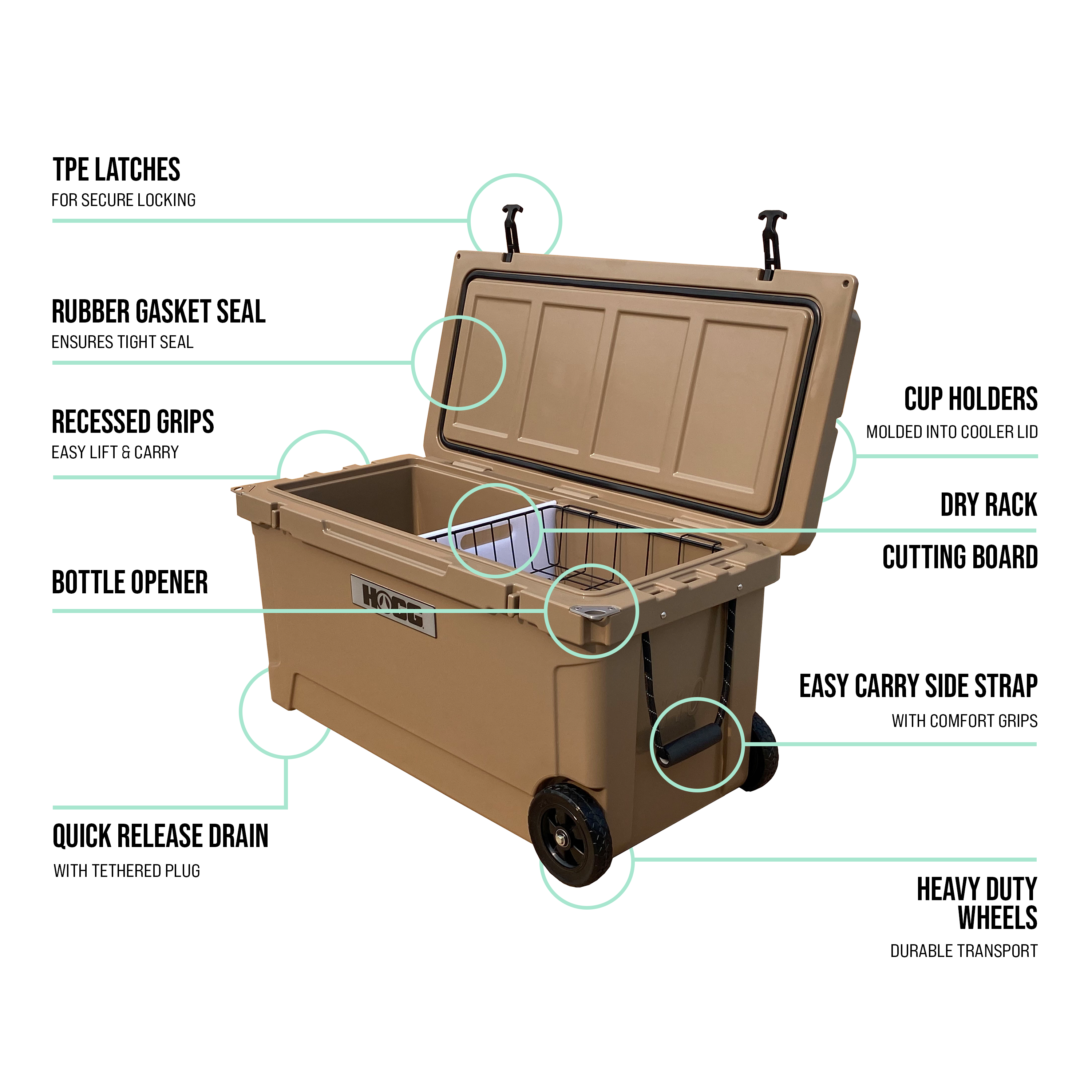 Hogg Outfitters - 110QT Cooler - Image 9