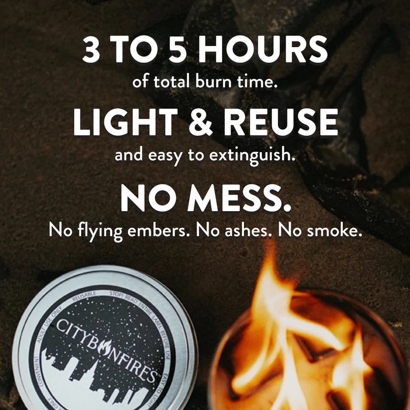 City Bonfire Portable Fire Pit - Image 11