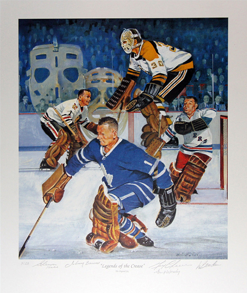 SIGNED BOWER, CHEEVERS, HALL, WORSELY LITHO LTD ED /20 - ORIGINAL SIX 24'X20'