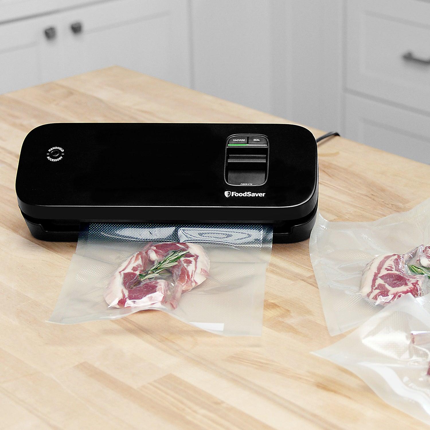 FoodSaver Vacuum Sealer Black with 8