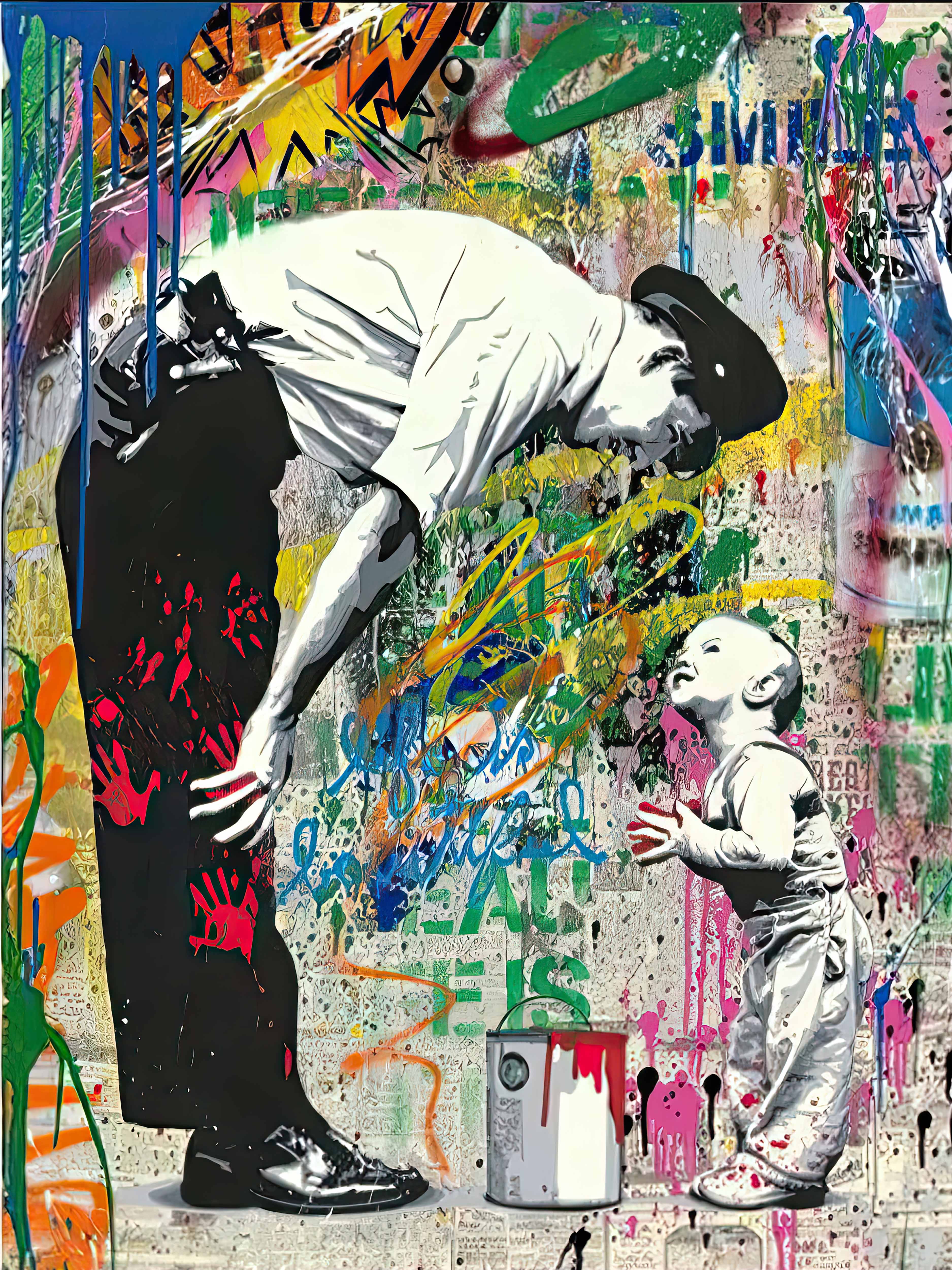 BANKSY: COULD YOU BE BANKSY - WRAPPED CANVAS PRINT (32' BY 24')