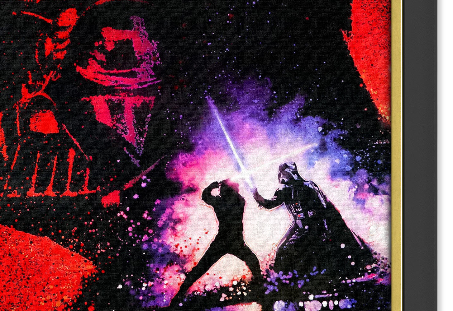 STAR WARS EP VI REVENGE OF THE JEDIMOVIE POSTER REPRINT - FRAMED 33.5'X23.5' - Image 2