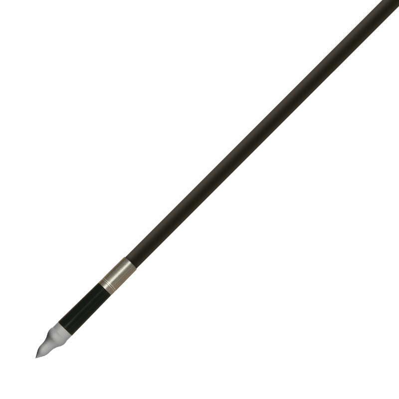 Gold Tip Pierce Platinum carbon hunting arrow shaft with pointed tip on white background
