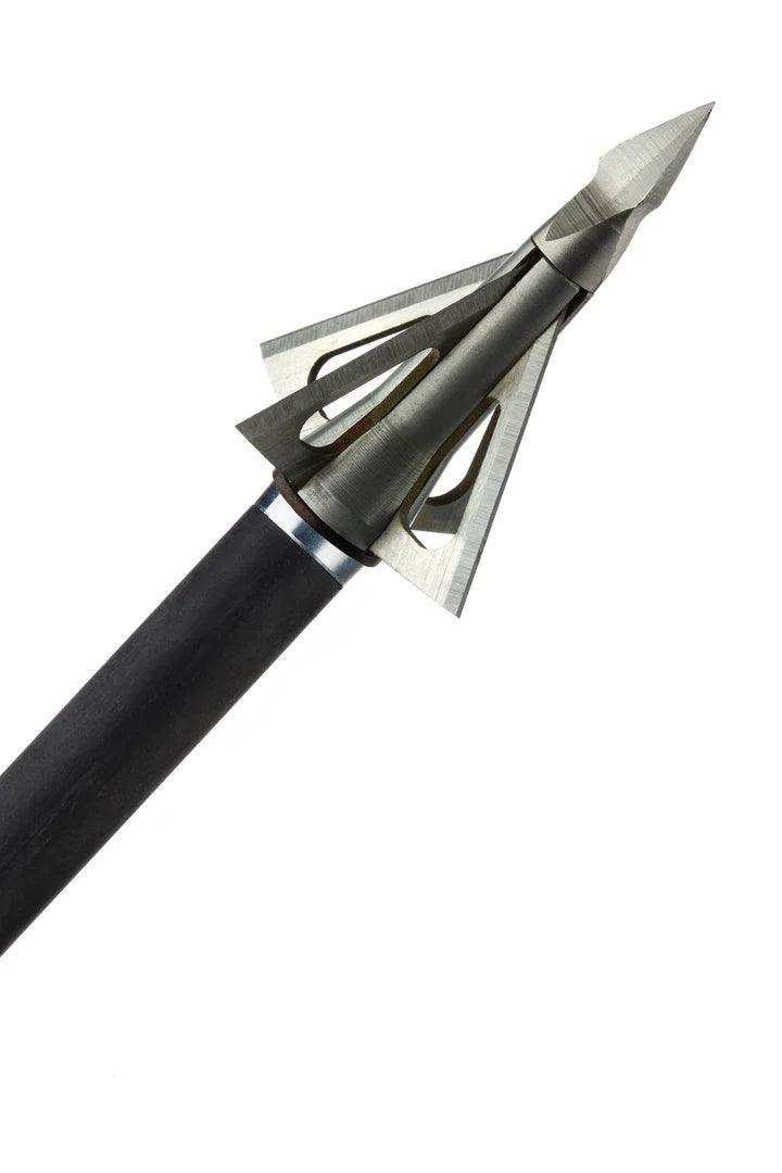 Grim Reaper Pro Series Micro Hades fixed blade broadhead close-up on white background