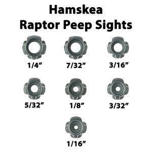 Hamskea Archery Raptor Peep Sight - Leapfrog Outdoor Sports and Apparel