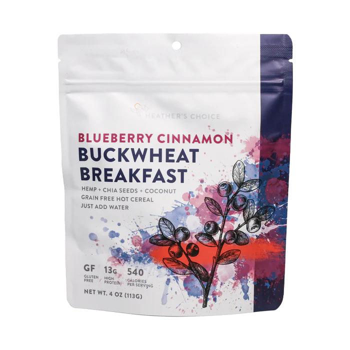 Heather's Choice Blueberry Cinnamon Buckwheat Breakfast - Leapfrog Outdoor Sports and Apparel