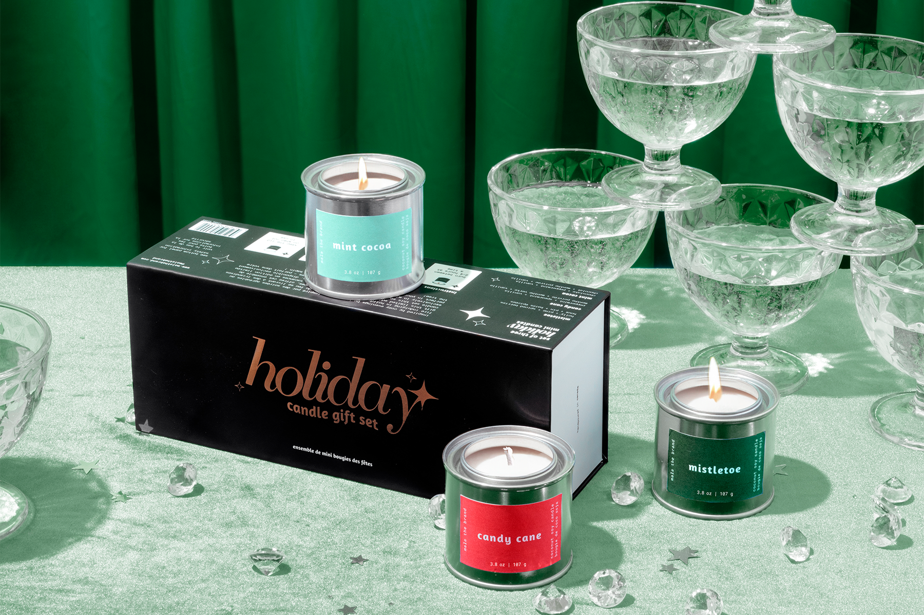 Mala the Brand Limited Edition | Holiday Mini Candle Gift Set