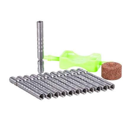 Easton 5mm HIT Inserts 16 Grain with Tool & Stone – 12 Pack - Image 2
