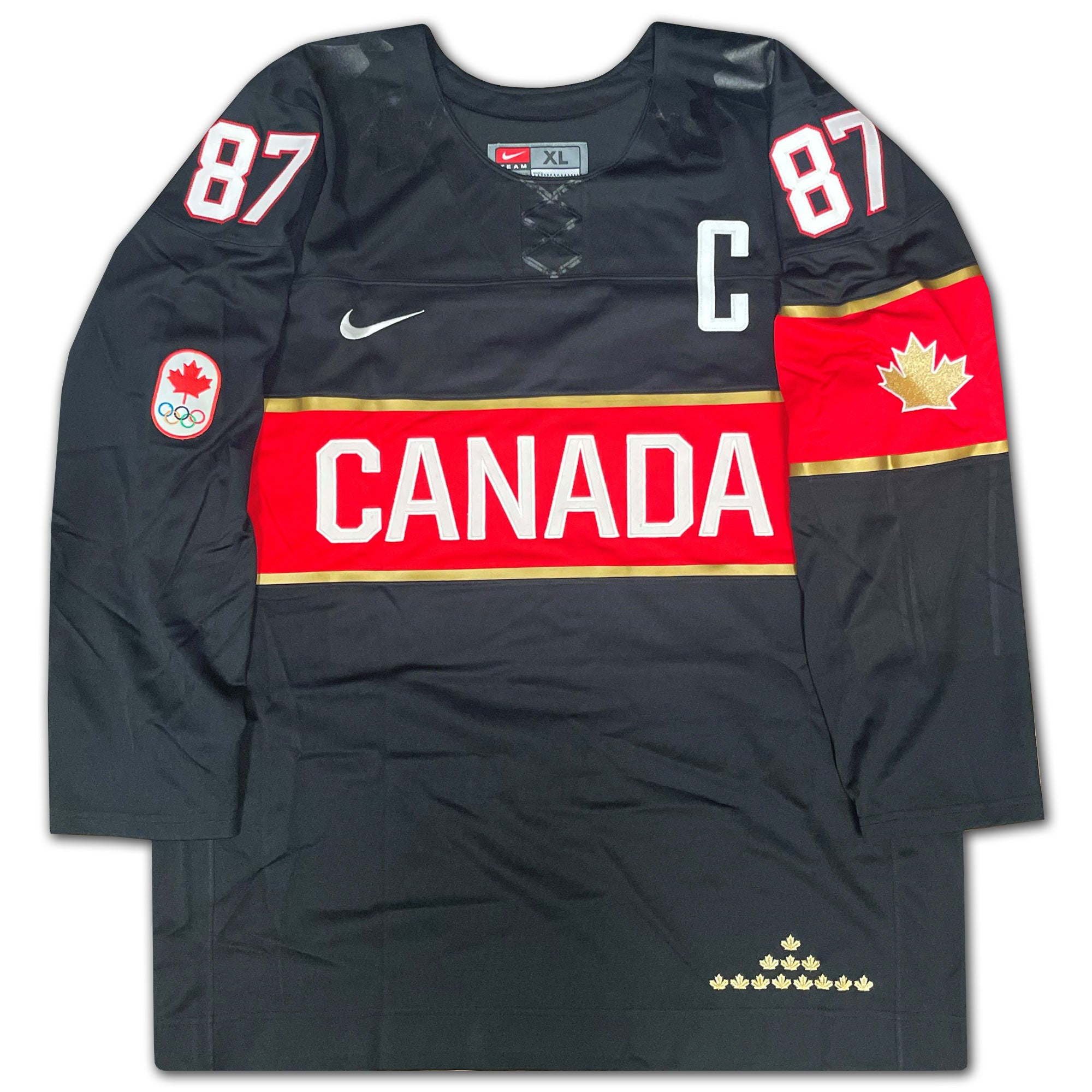SIDNEY CROSBY SIGNED JERSEY TEAM CANADA 2014 LTD ED /87 - Image 2